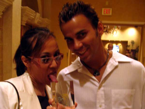 With my close personal hottie Vodoo, winner of "Best Oral scene on Film" at the Las Vegas Porn Awards