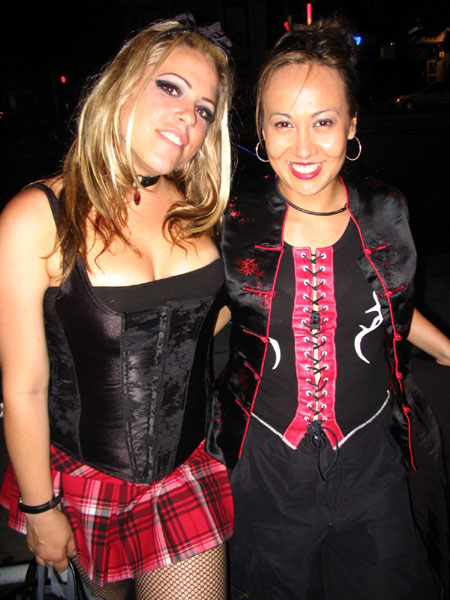 With my close personal friend Shelly Watson: Opera Diva, fellow bon vivant, naughty comedienne, and creator of Dominatrix Opera